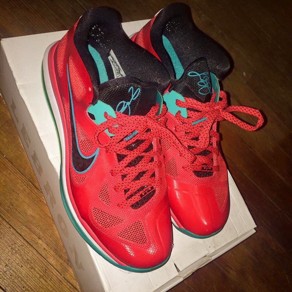 Nike Lebron 9 Easter size 10